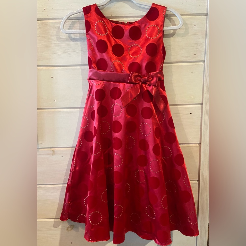 Girls Red Dress